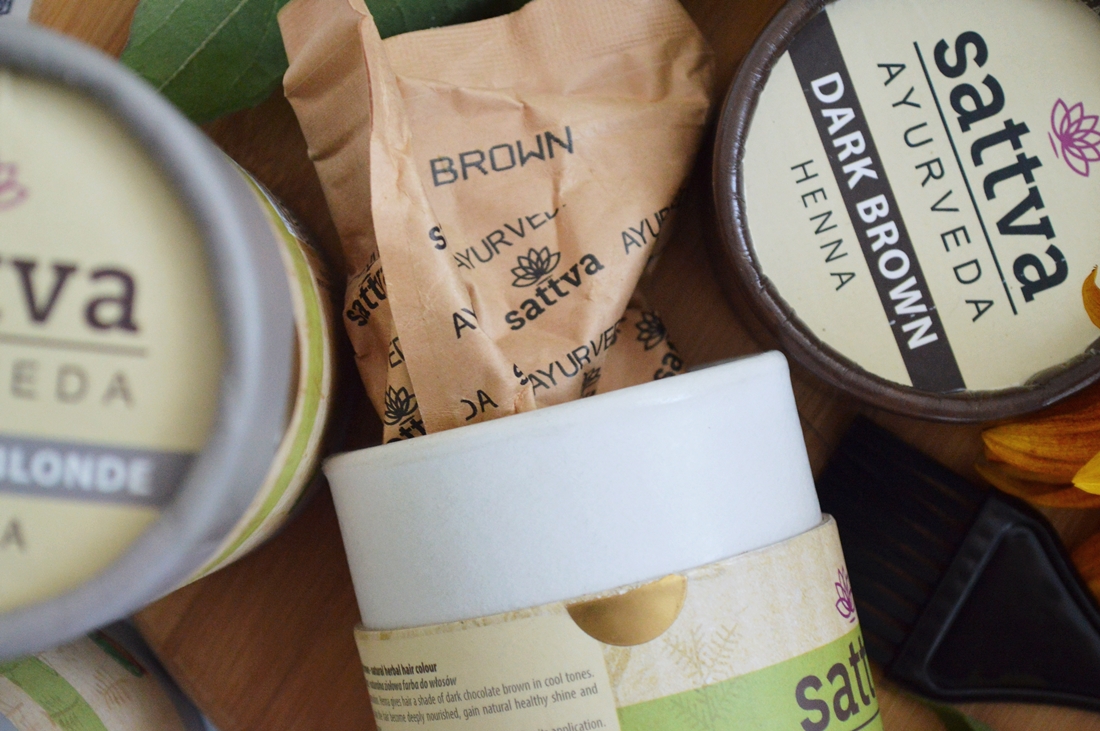 Henna Sattva ziołowa farba do włosów